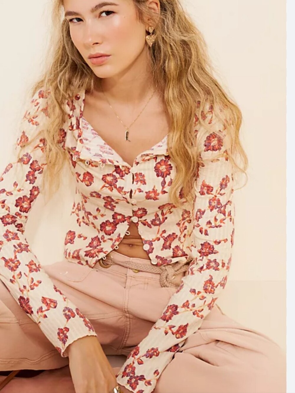 Free People Tilly Shirt *Small *NWT
